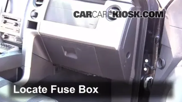 2010 Ford F-150 SVT Raptor 6.2L V8 Fusible (interior) Cambio